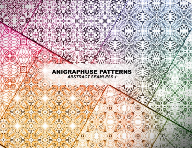 Abstract Seamless Pattern Set (Abstract) 1 by Anigraphuse
