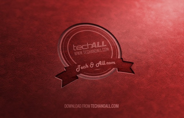 TechAndAll Smart object Leather Stamp preview 1024x658 e1401901046252 - 40+ Free PSD Logo Mockups
