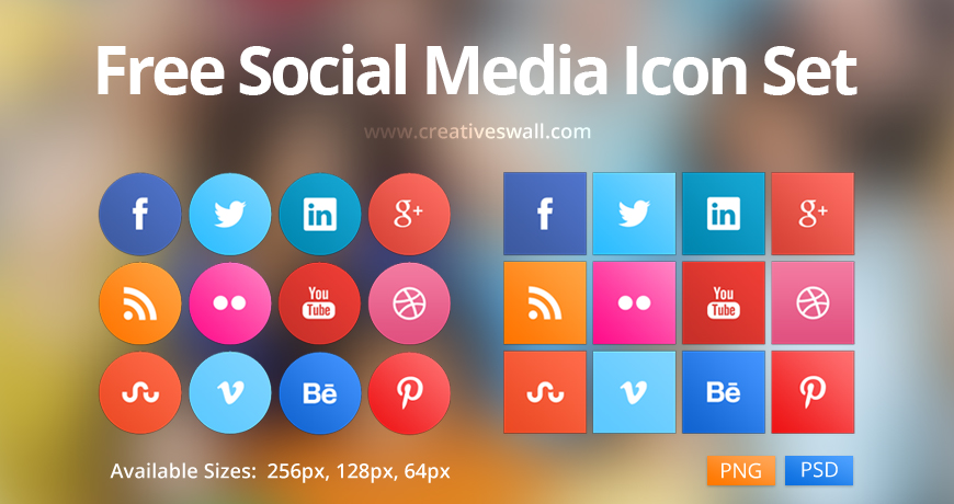 Free Social Media Icon Set