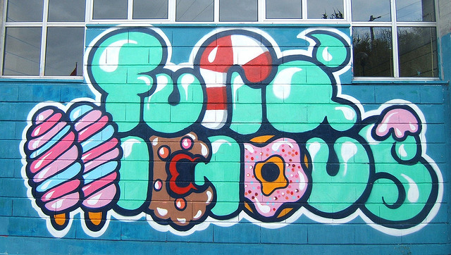 Candy Typography 