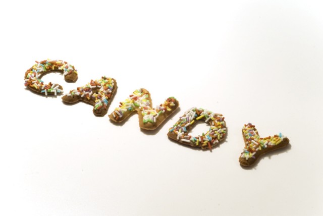 Candy Typography 
