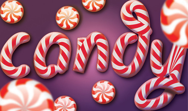 Candy Typography