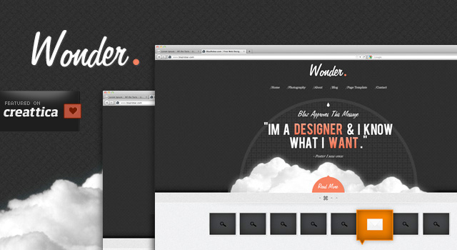 30 Free PSD Website Templates