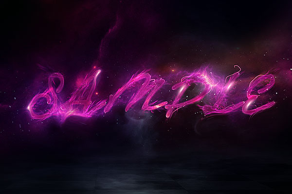 Create Deep Space Text Effect in Photoshop