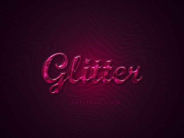 Create Extremely Glossy and Shiny Text effect in Photoshop Tutorial