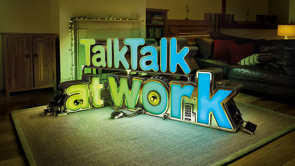 Talk Talk - 3D typography by Foreal