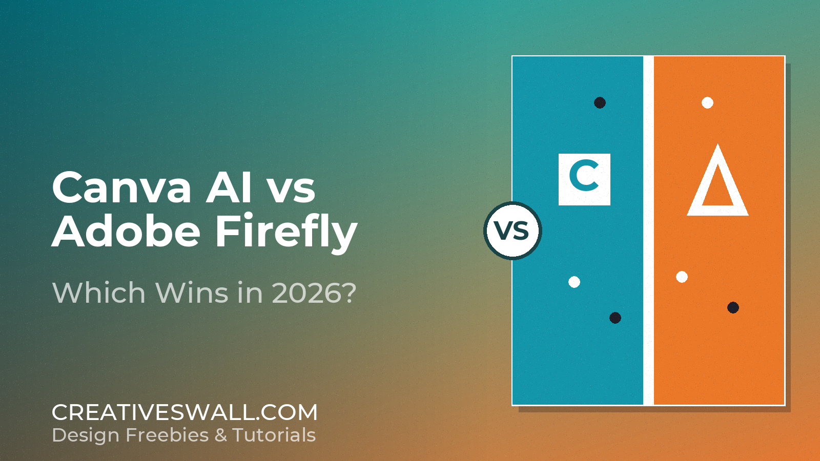 Canva AI versus Adobe Firefly cover